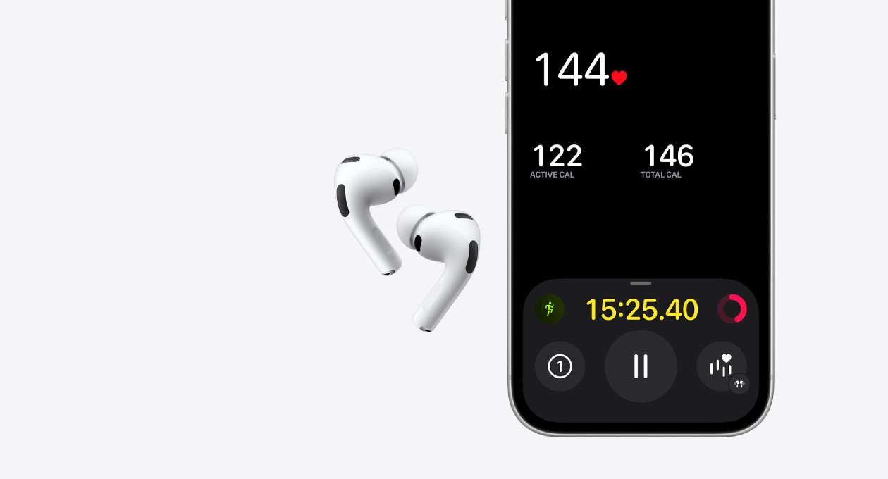 Heart rate airpods pro 3