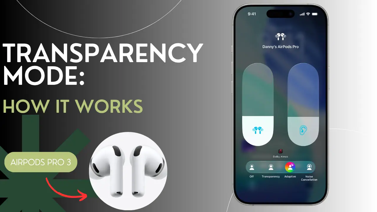 Apple Airpods Pro 3 transparency Mode